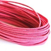 Сутажный шнур 2,5мм ярко-розовый